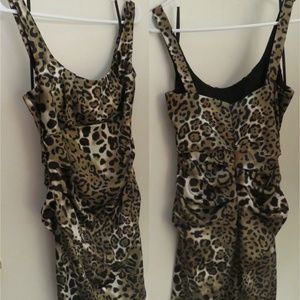 Newport News leopard dress, size 8